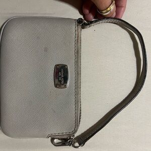 Michael Kors Gray Wristlet